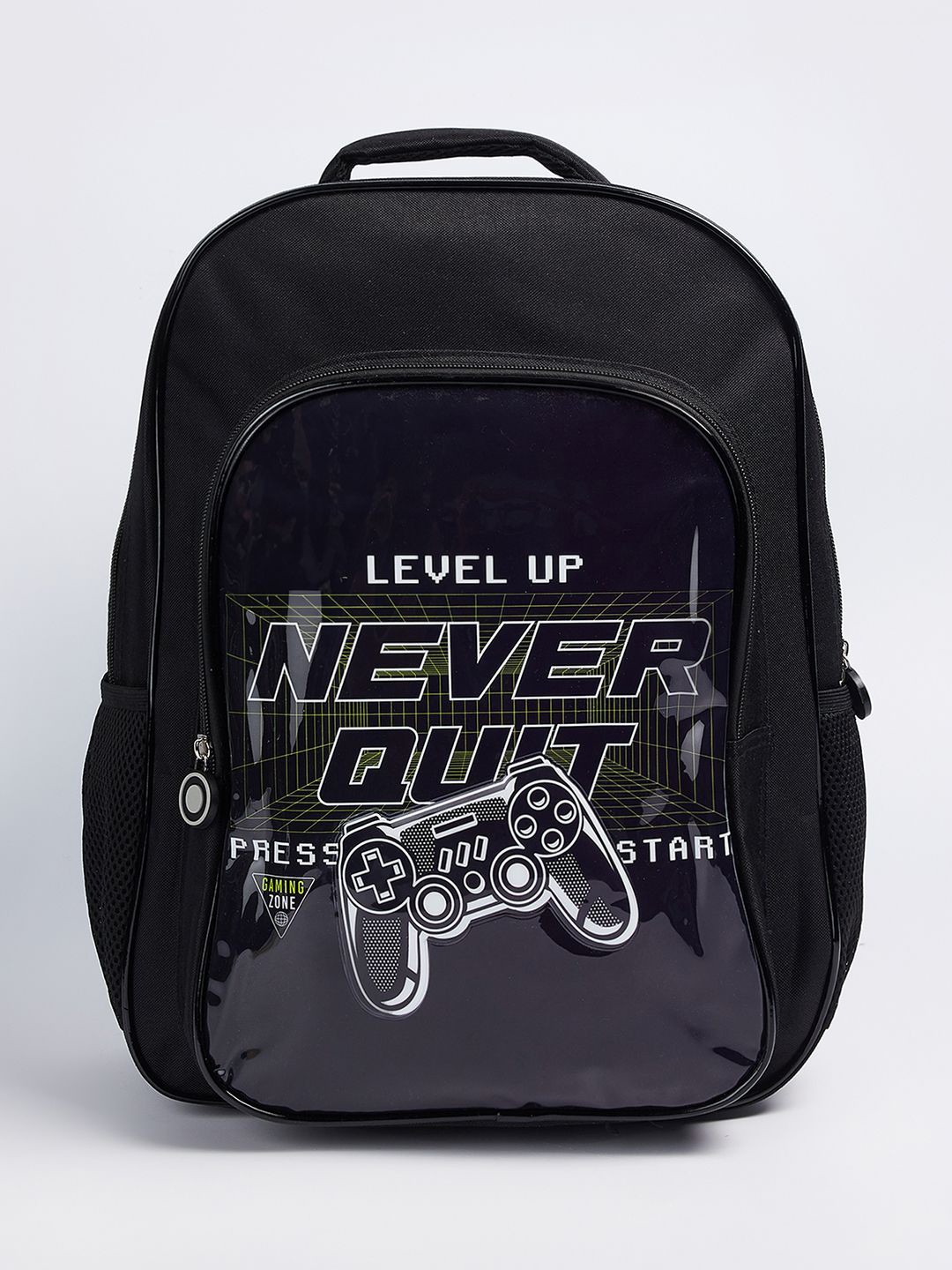 

max Girls Brand Logo Backpack, Black