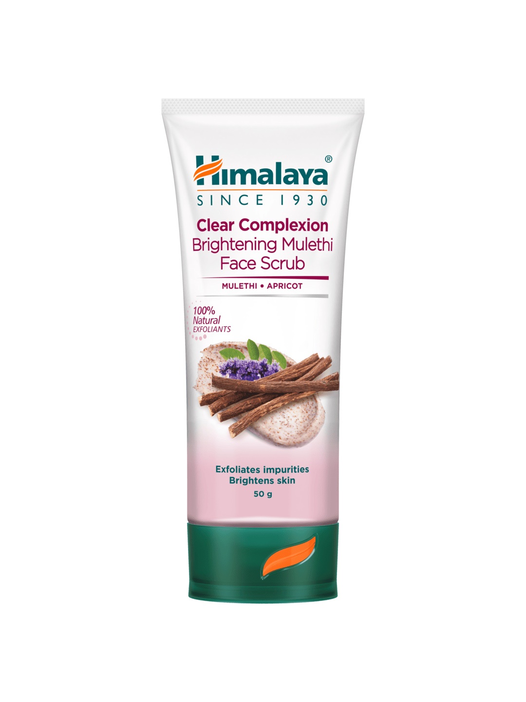 

Himalaya Clear Complexion Brightening Mulethi Face Scrub - 50g, White