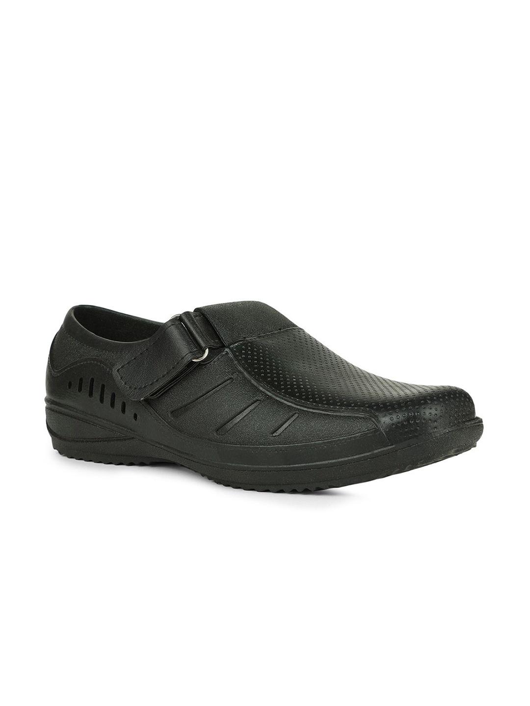 

Bata Men Comfortable Shoe-Style Sandals With Breathable Design for All-Day Comfort, Black