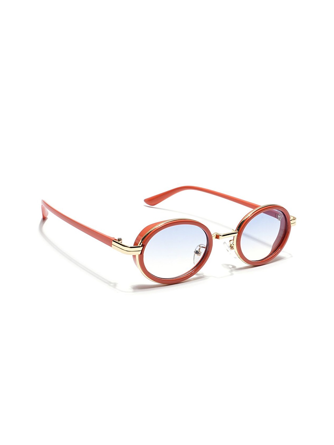 

Voyage Square Polarized Sunglasses for Unisex Black Lens Matt Transparent Frame - PMG6600, Orange