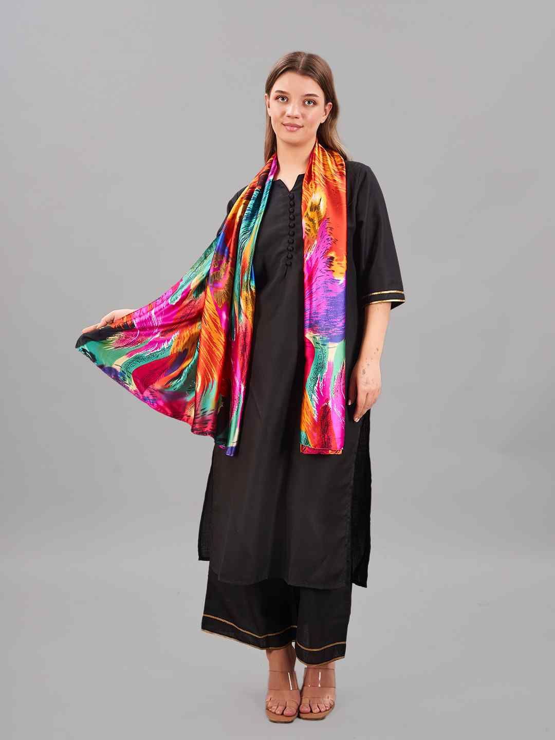

Tossido Women Printed Stole, Multi