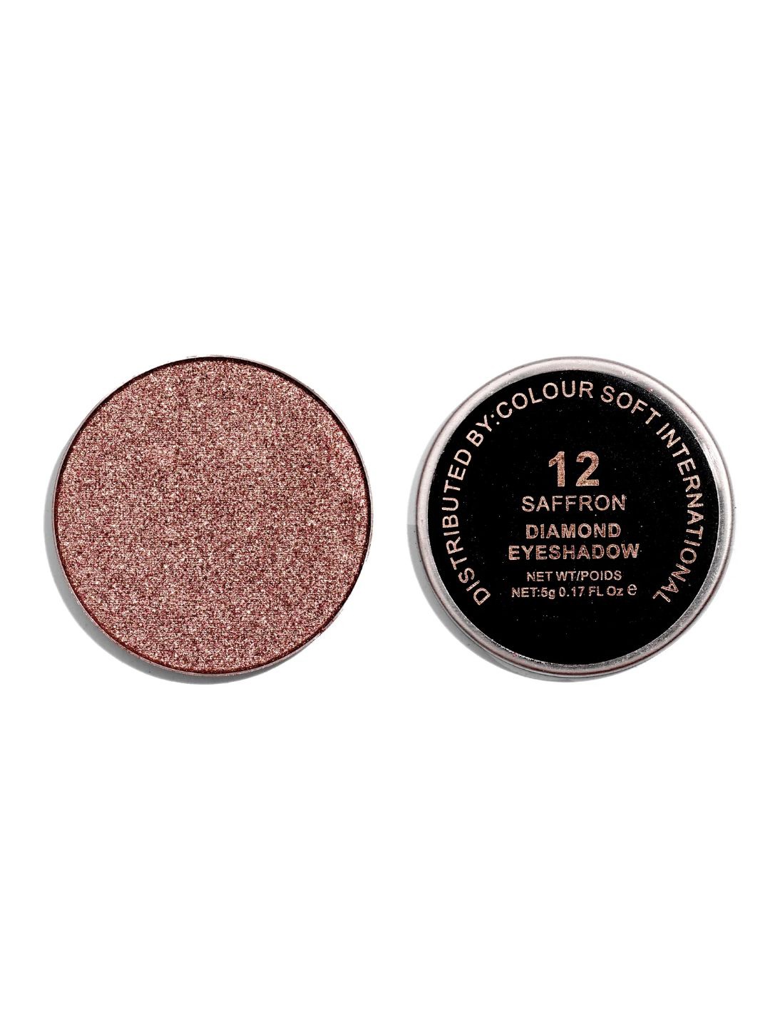 

EUROPE GIRL Diamond Long Lasting Eyeshadow - 5 g - Saffron 12, Pink