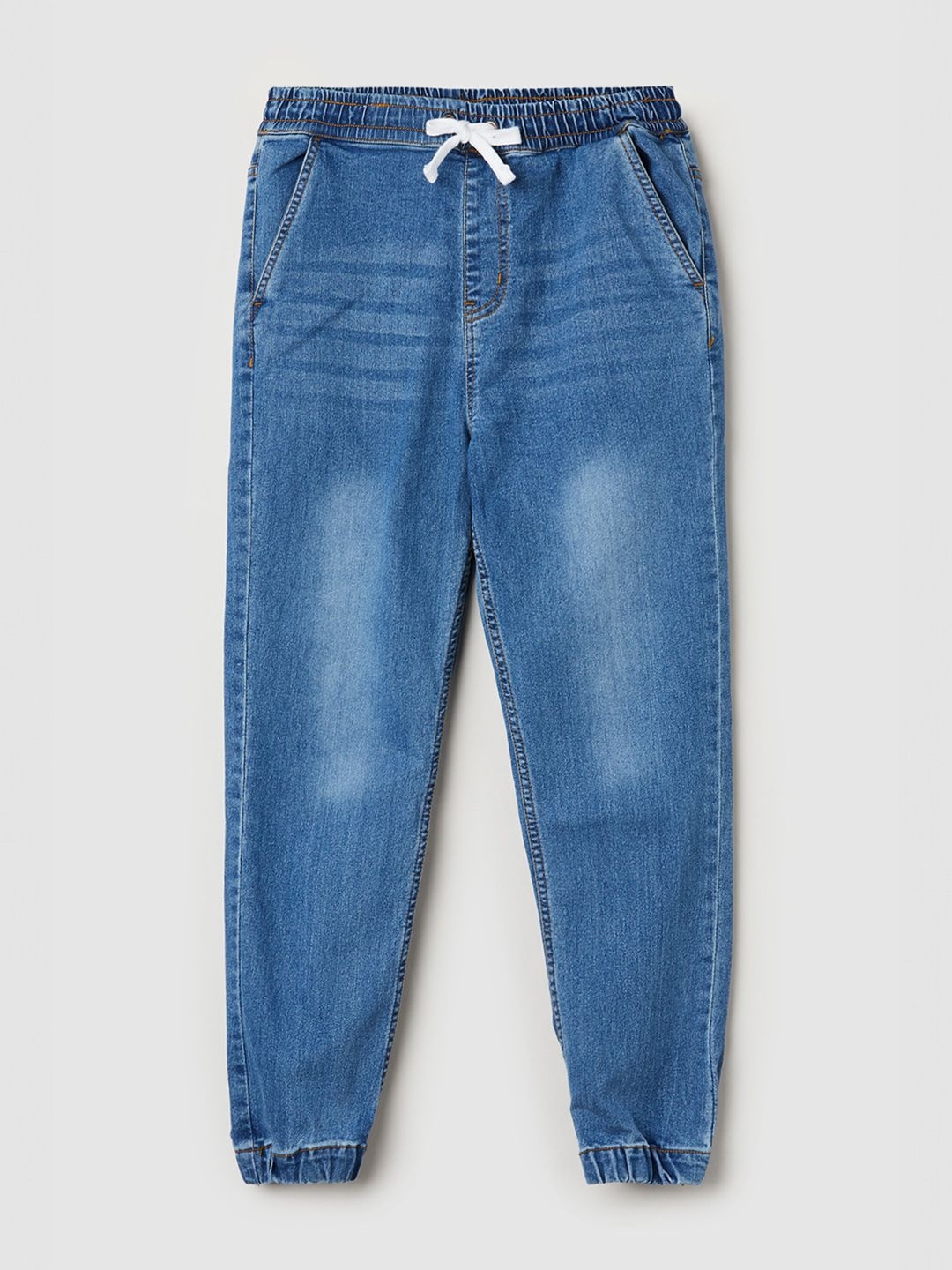 

max Boys Light Fade Regular Fit Jeans, Blue