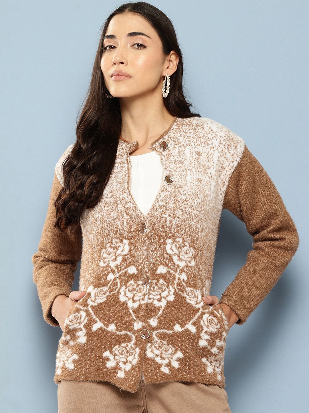 

BAESD Women Woollen Fashion, Brown