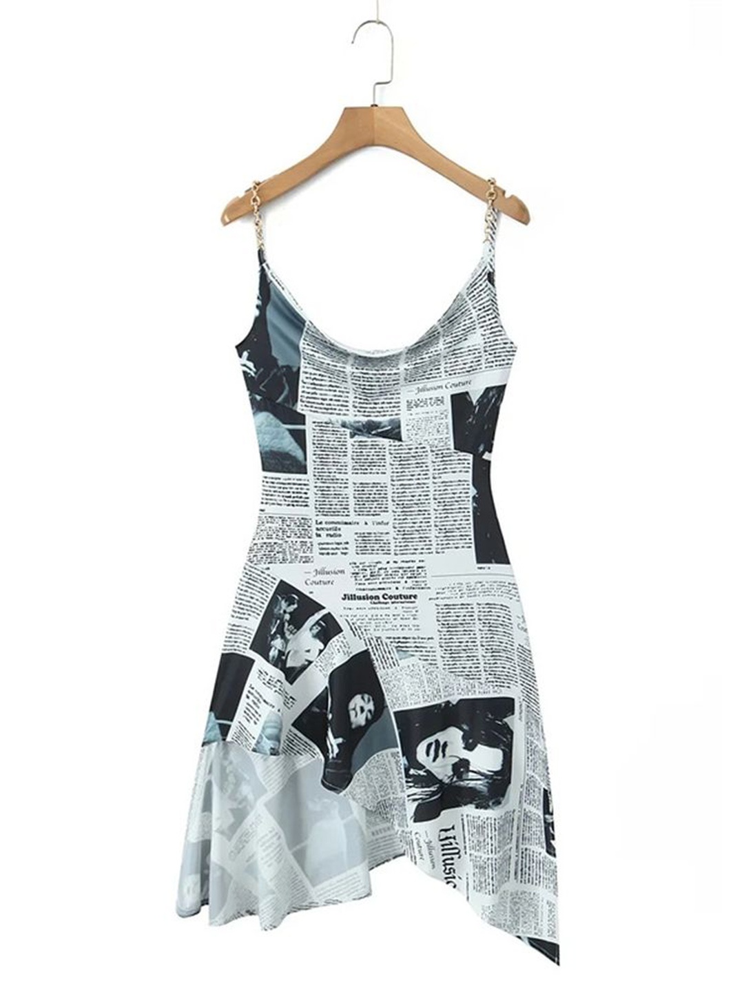 

LULU & SKY Women Printed Fit & Flare Midi Dress, White