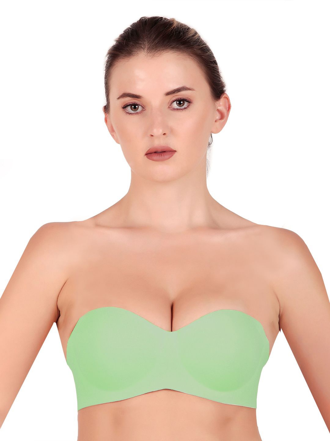 

Secret Lives Half Coverage Heavily Padded Bra, Green