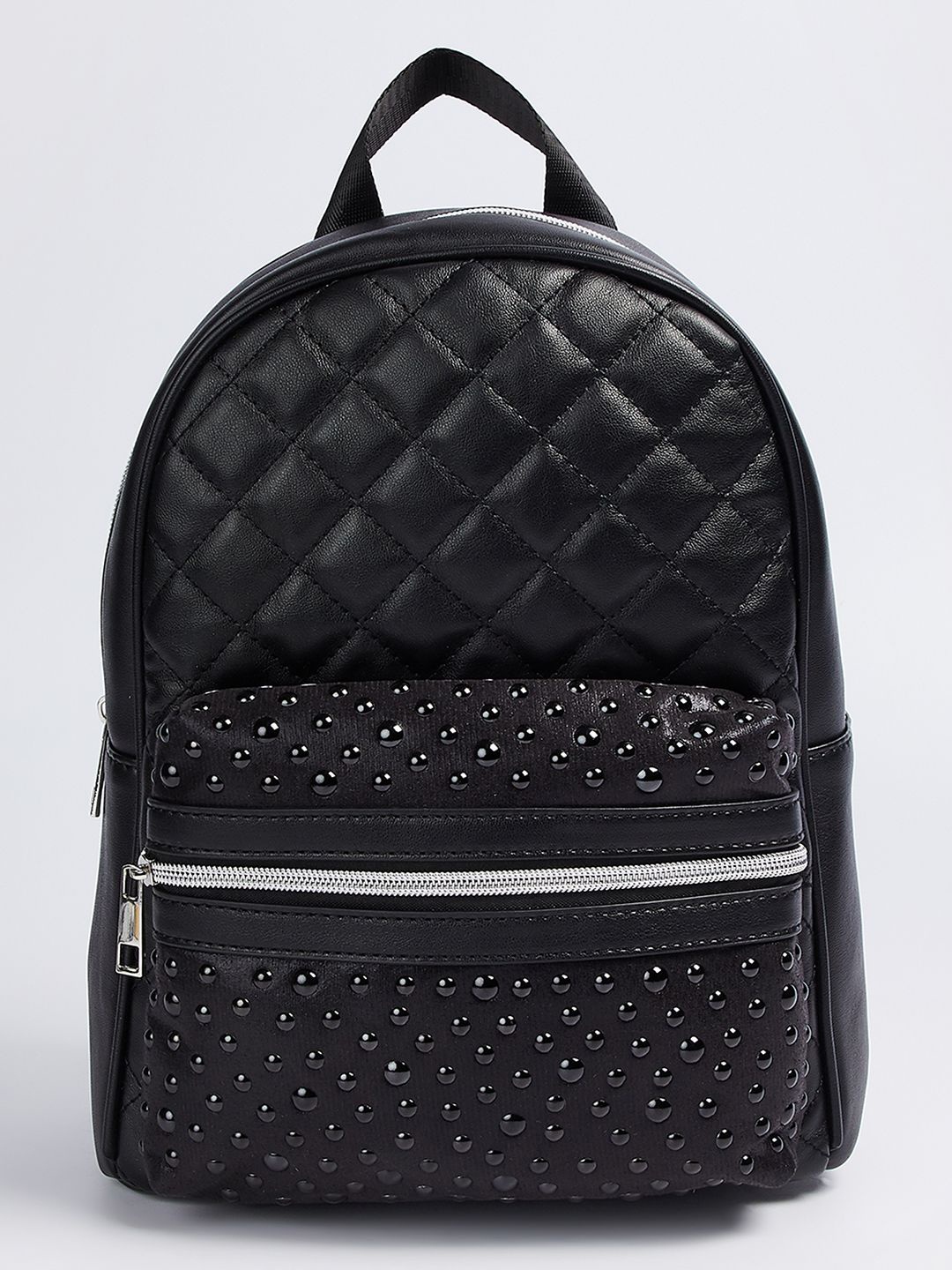 

max Girls Textured Backpack, Black