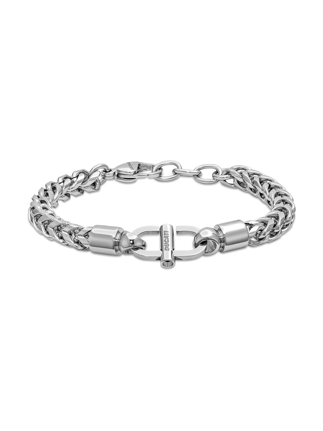 

Ducati Men TUONO Stainless Steel Link Bracelet, Silver