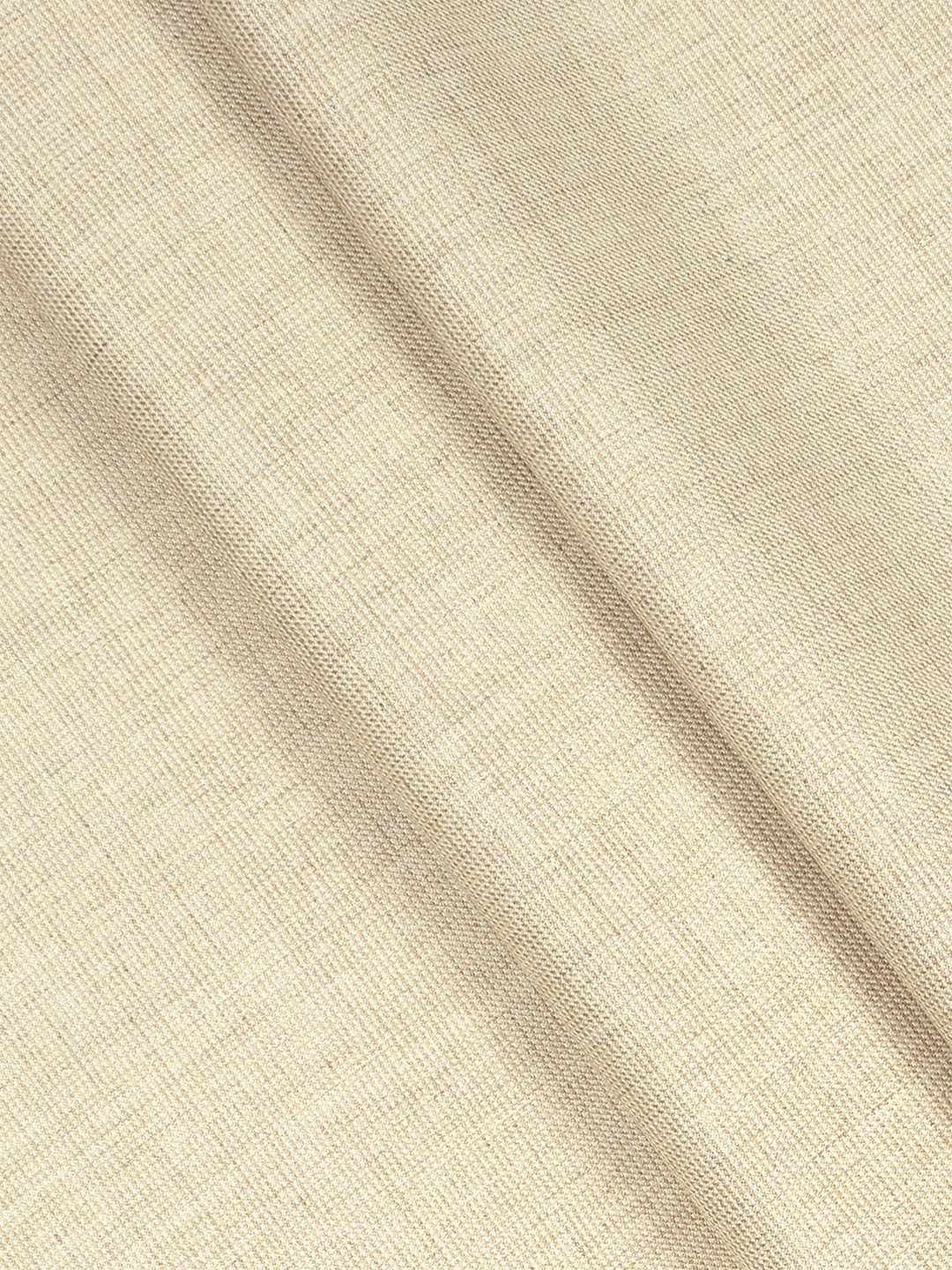 

Ramraj Men Solid Unstitched Trouser Clothing Fabric, Cream