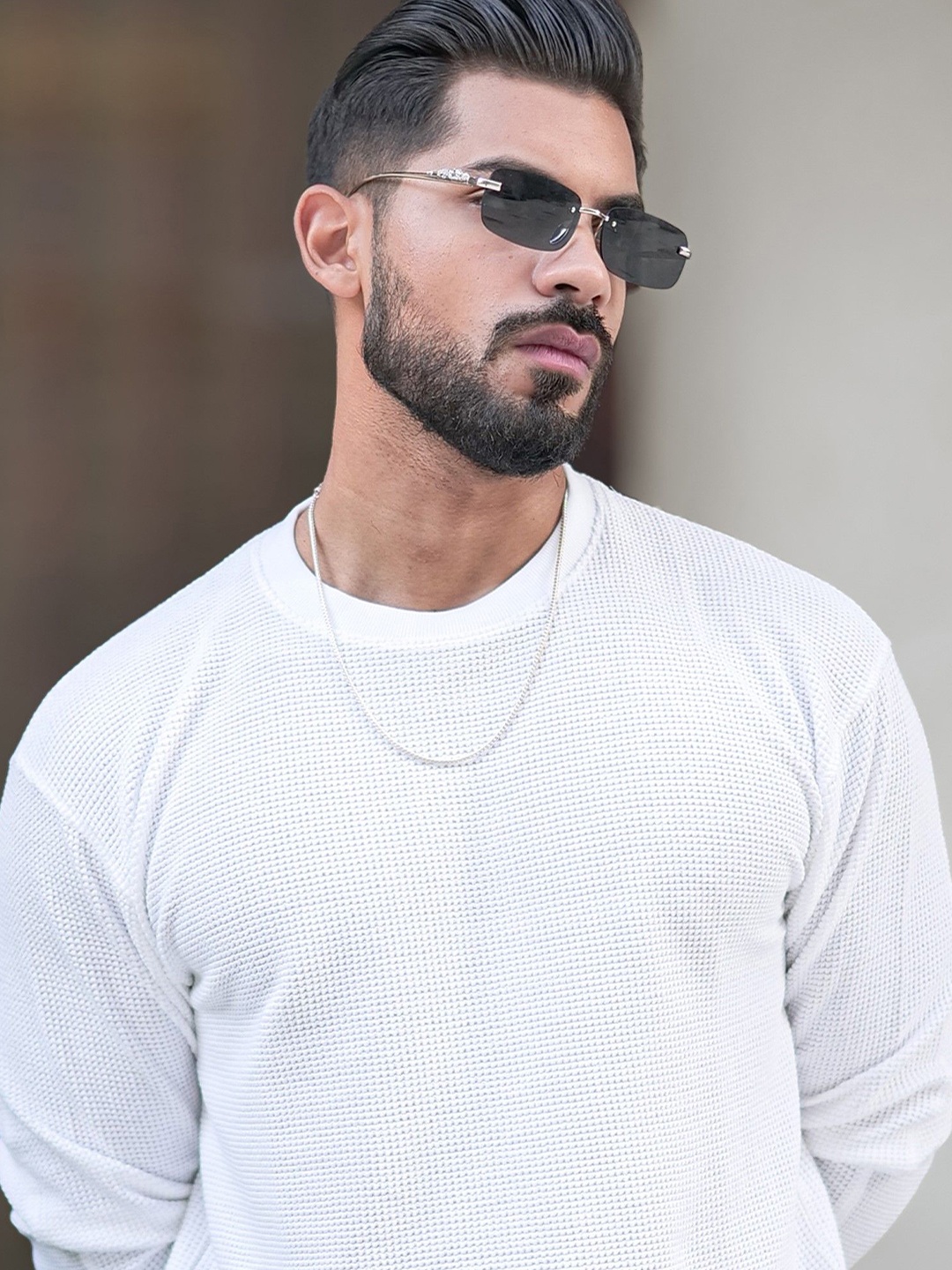 

Maniac Men Pullover, White