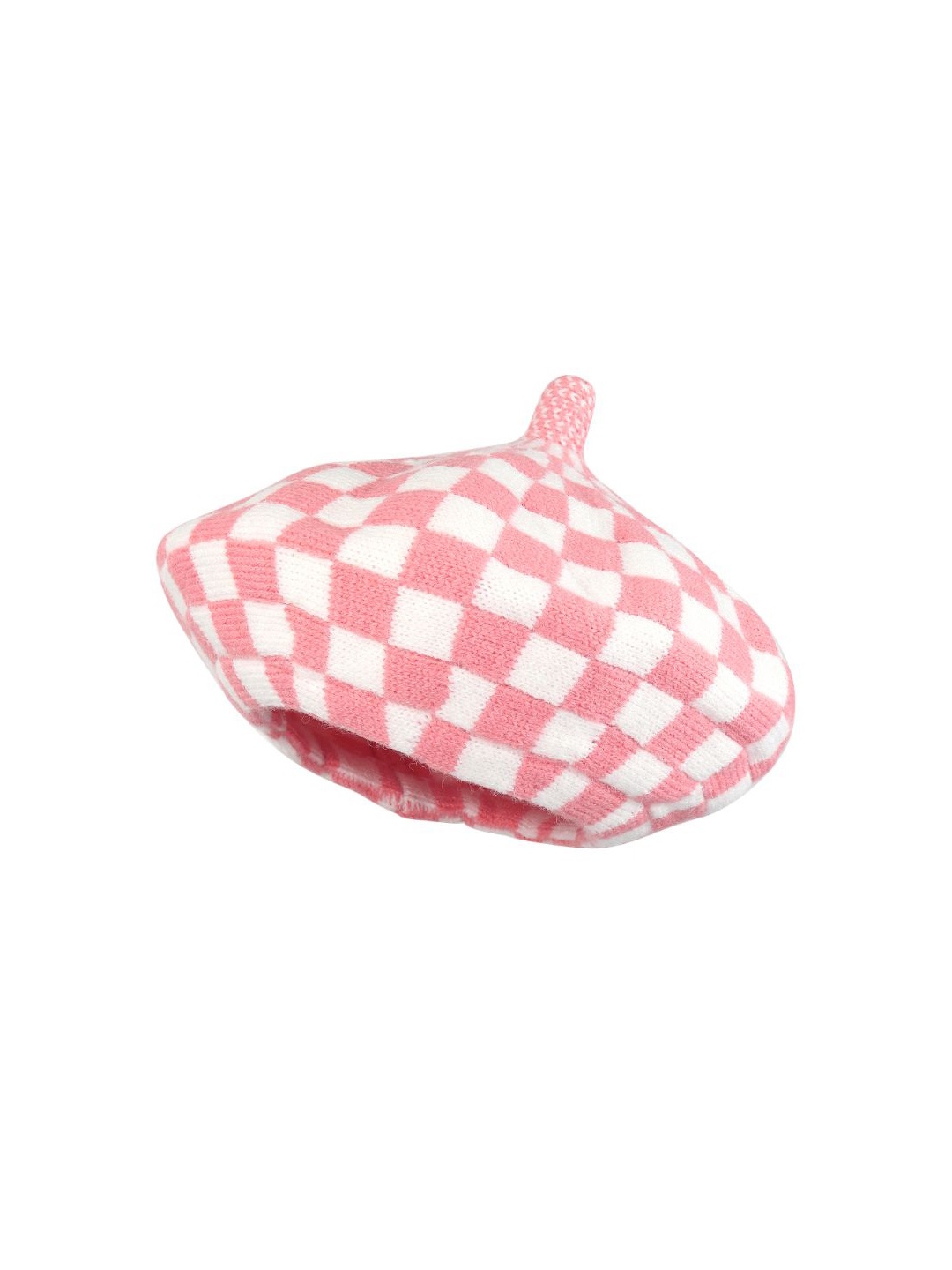 

TIPY TIPY TAP Kids Self Design Woollen Ascot Cap, Pink