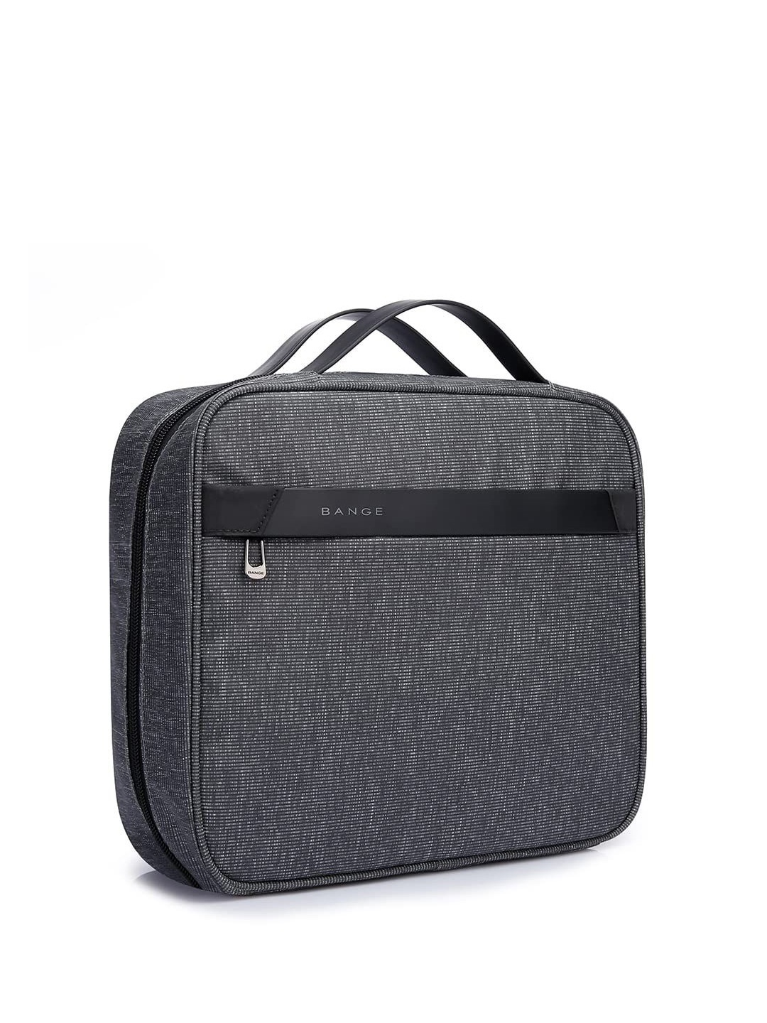 

Red Lemon BANGE Unisex the Hanging 3 Split Black Travel Toiletry Bag, Grey