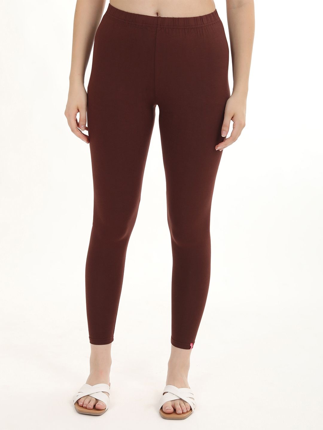 

Fly Birds Women Ankle-Length Leggings, Brown