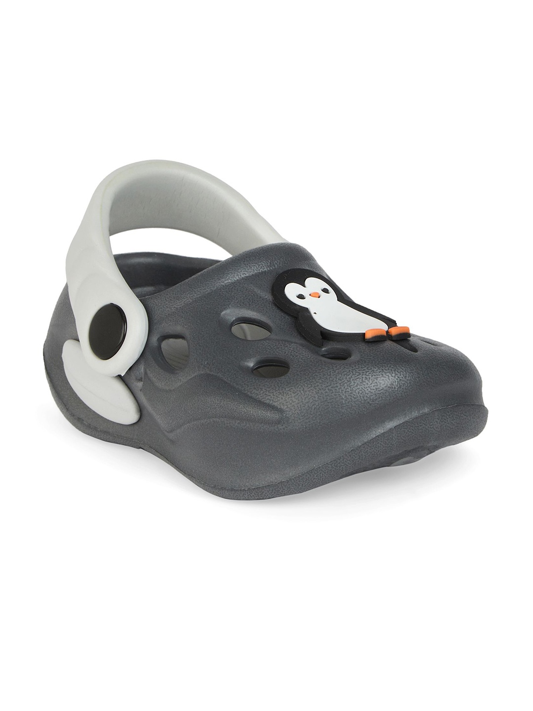 

CHiU Penguin Kids Clogs, Grey