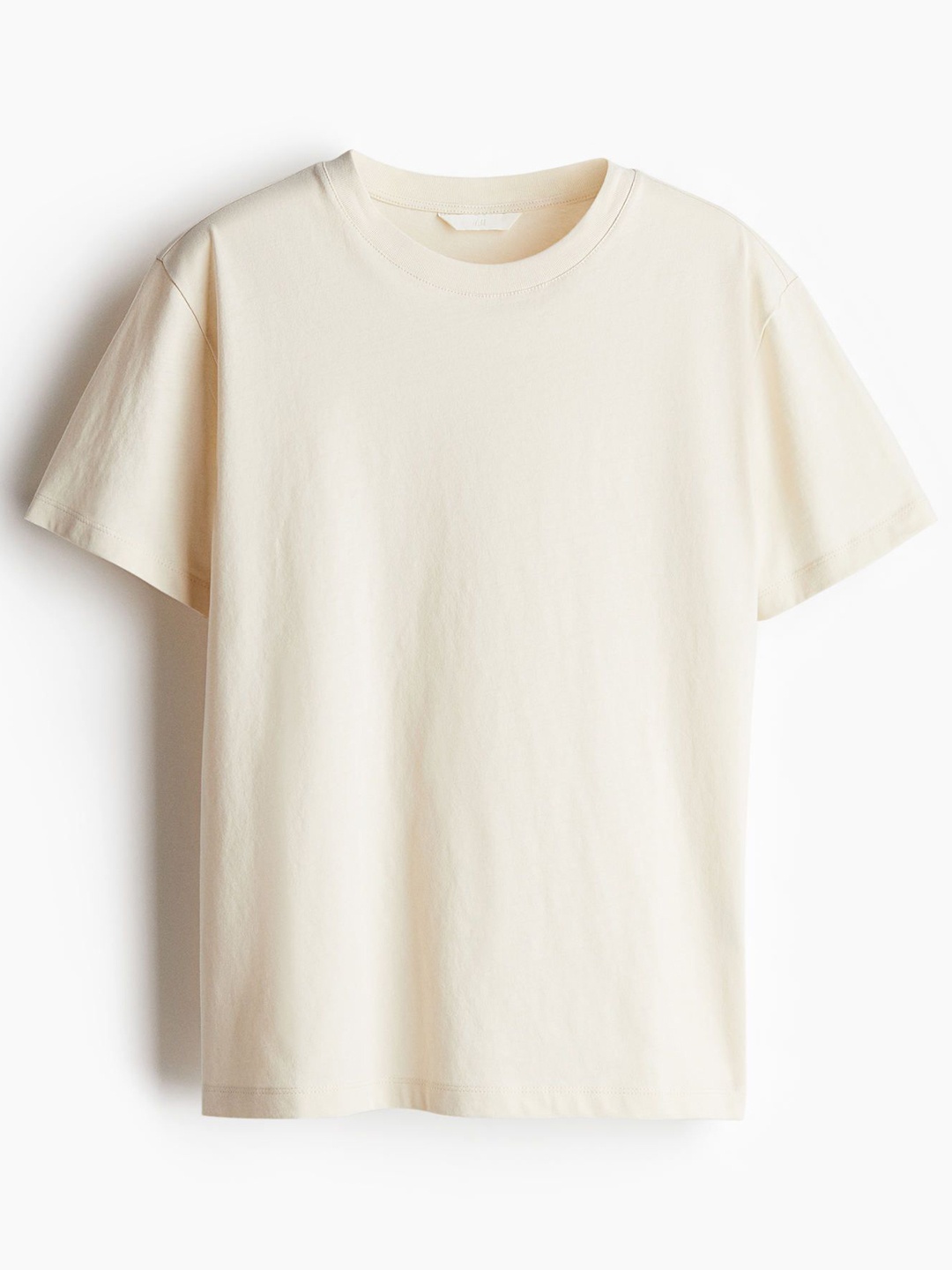 

H&M Cotton T-shirt, Beige