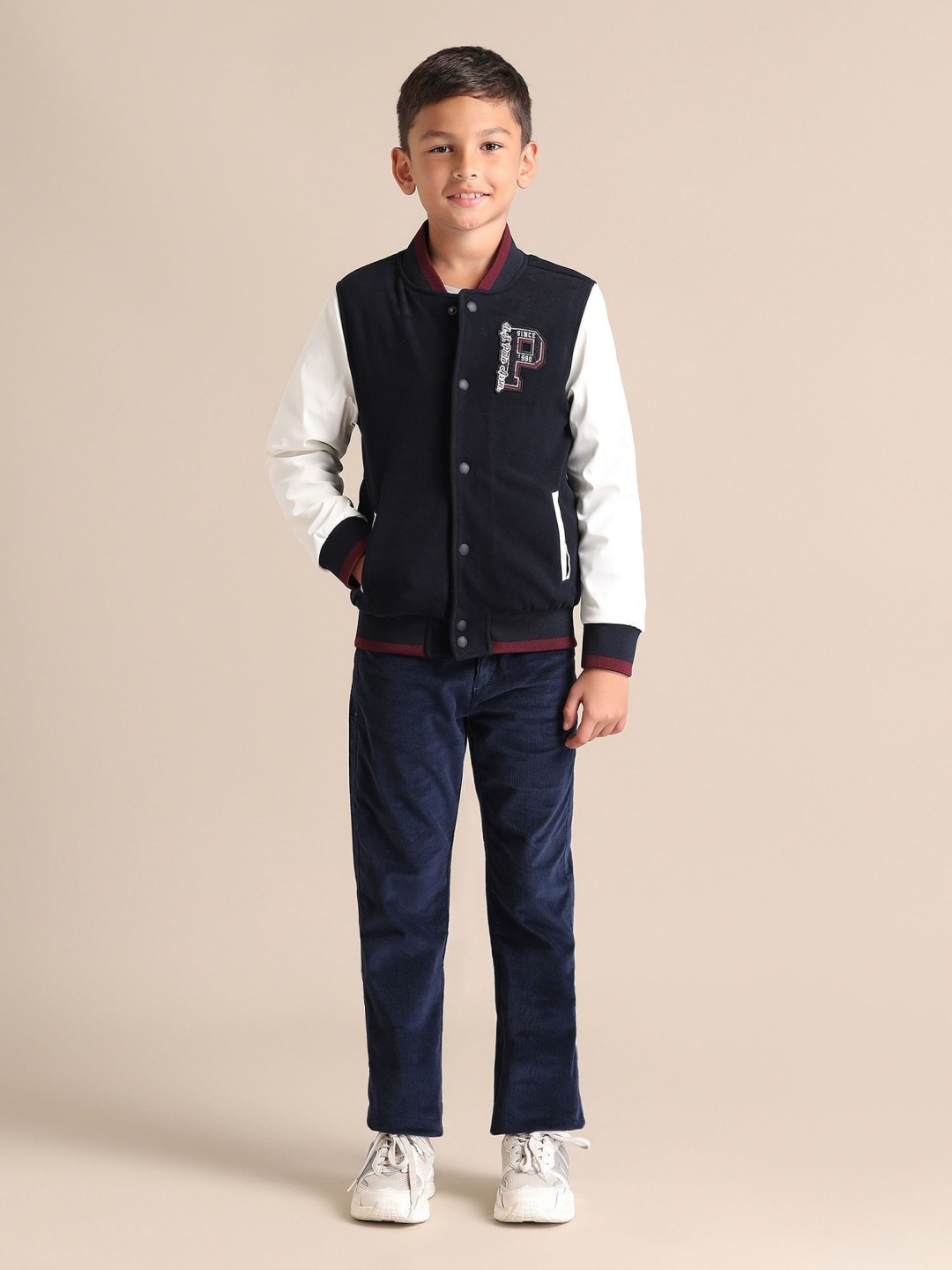 

U.S. Polo Assn. Kids Boys Brand Logo Bomber Jacket, Black