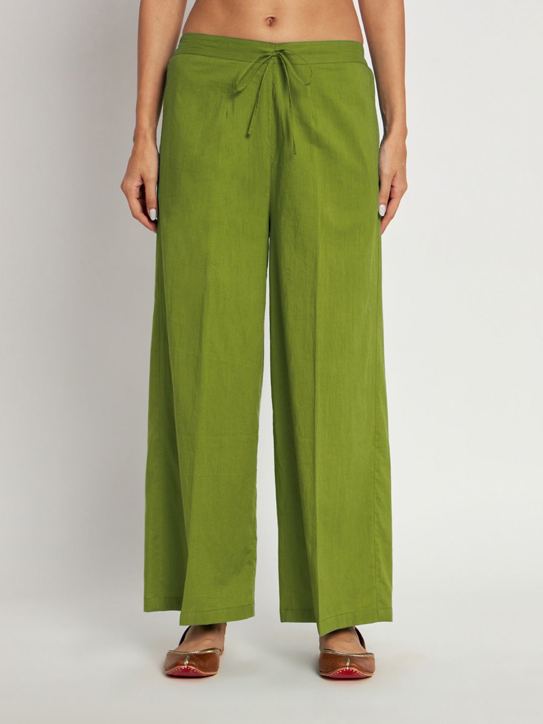 

Thevasa Women Palazzos, Green