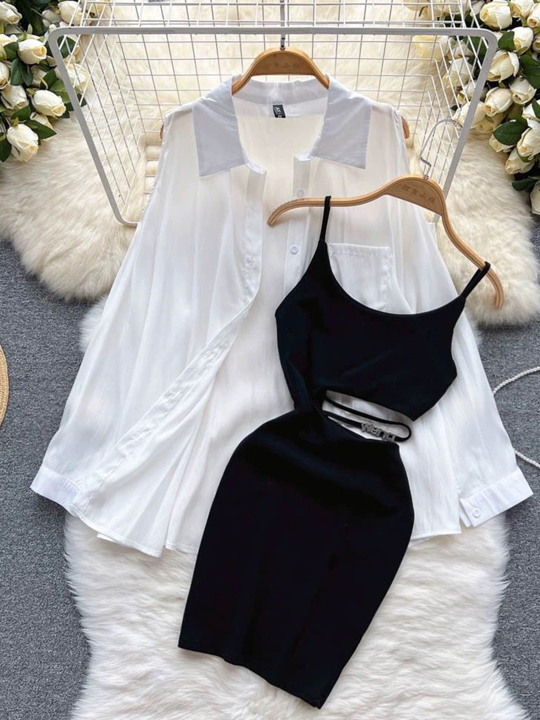 

MADE FOR HER LABEL Women Sheath Dress, Black