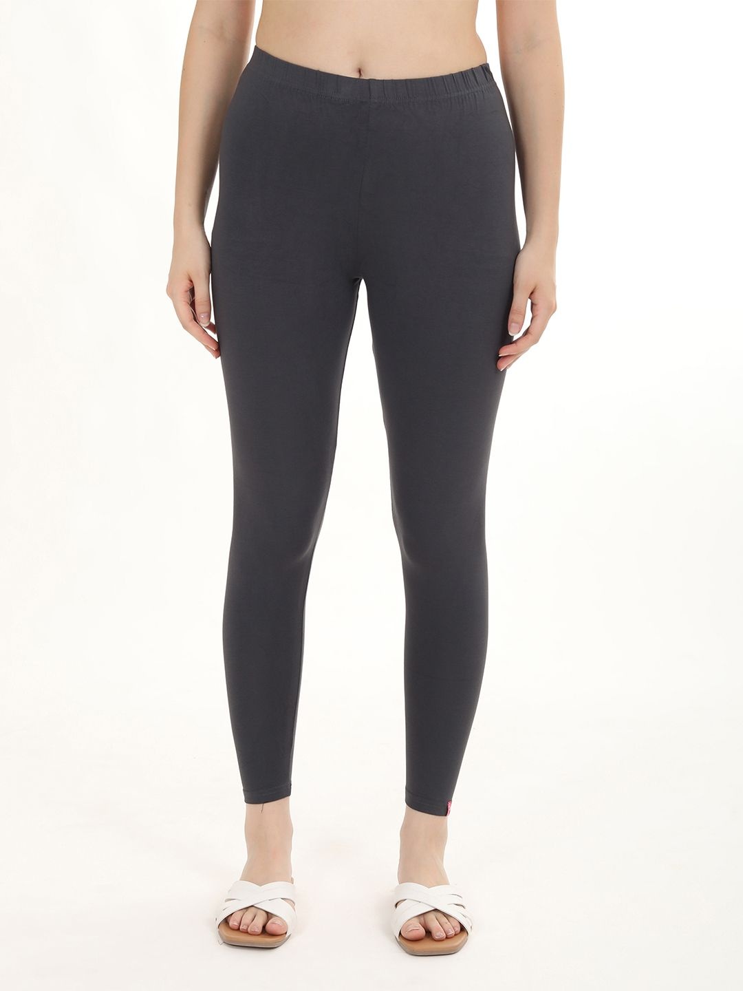 

Fly Birds Women Mid-Rise Ankle-Length Leggings, Grey