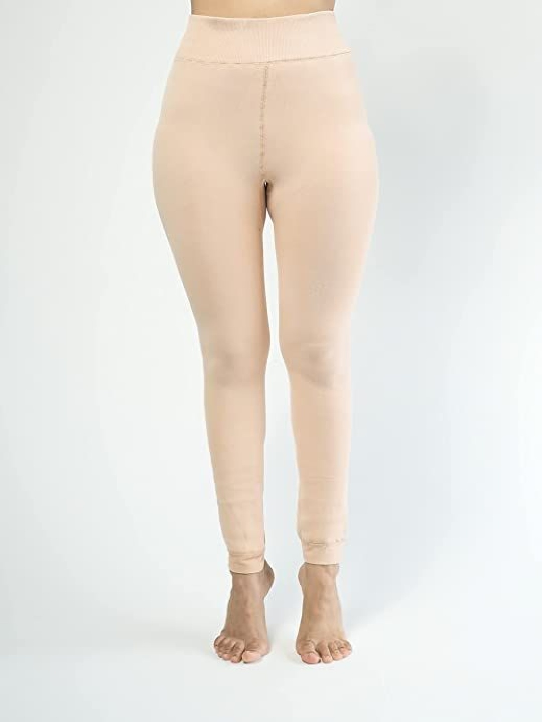 

BRACHY Women High-Rise Wool Thermal Bottoms, Nude