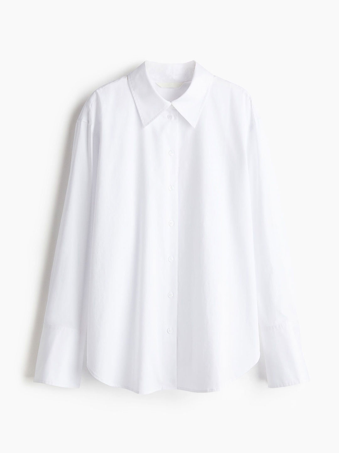 

H&M Poplin Shirt, White