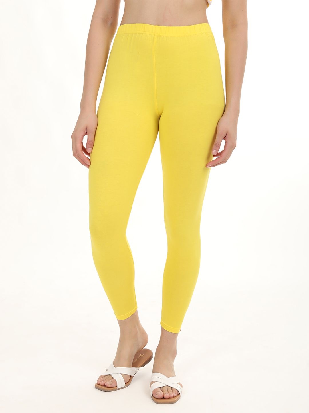 

Fly Birds Women Ankle-Length Leggings, Yellow