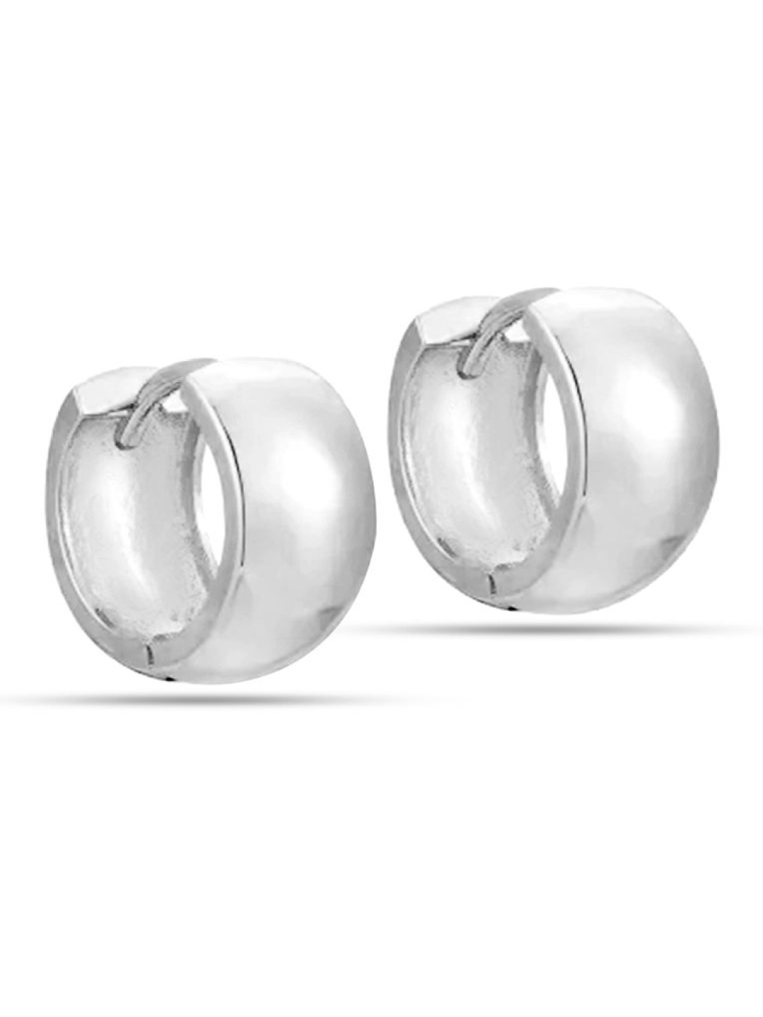 

LeCalla Contemporary Hoop Earrings, Silver