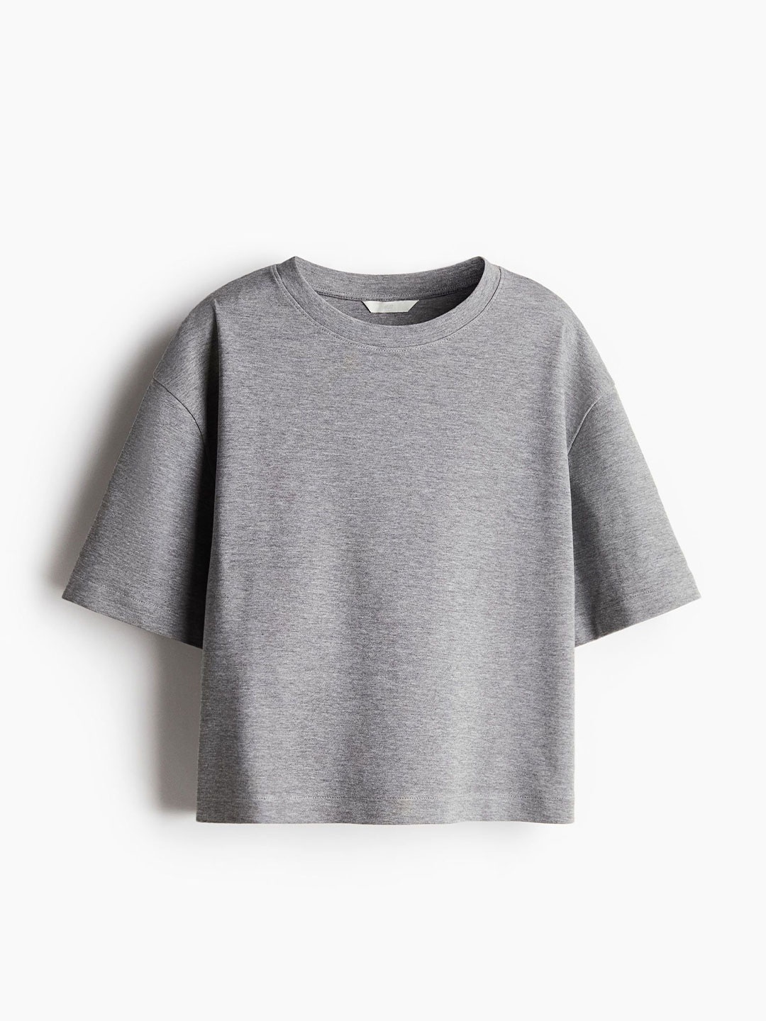 

H&M Boxy T-Shirt, Grey