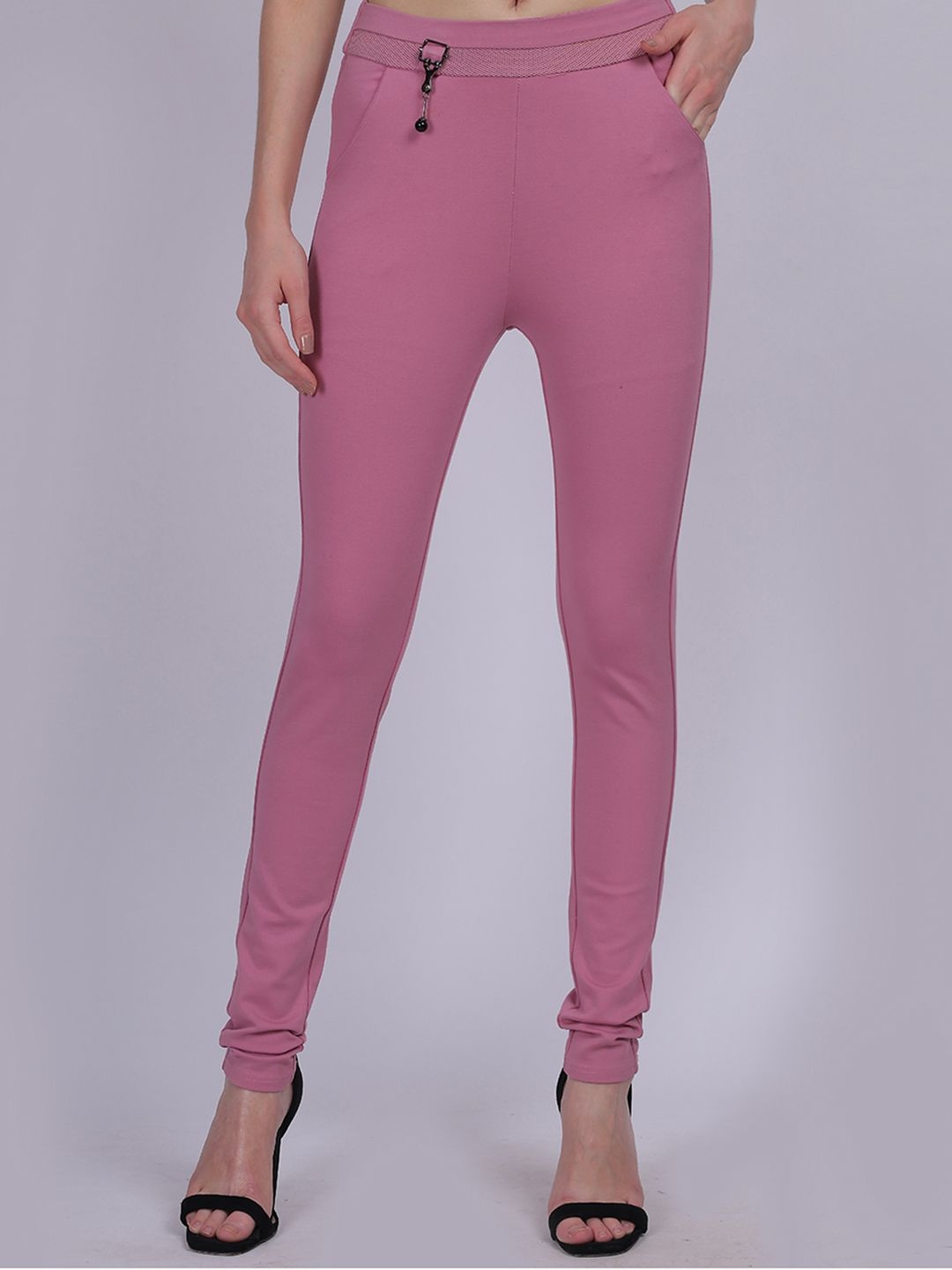 

Aumbe Women Trousers, Pink