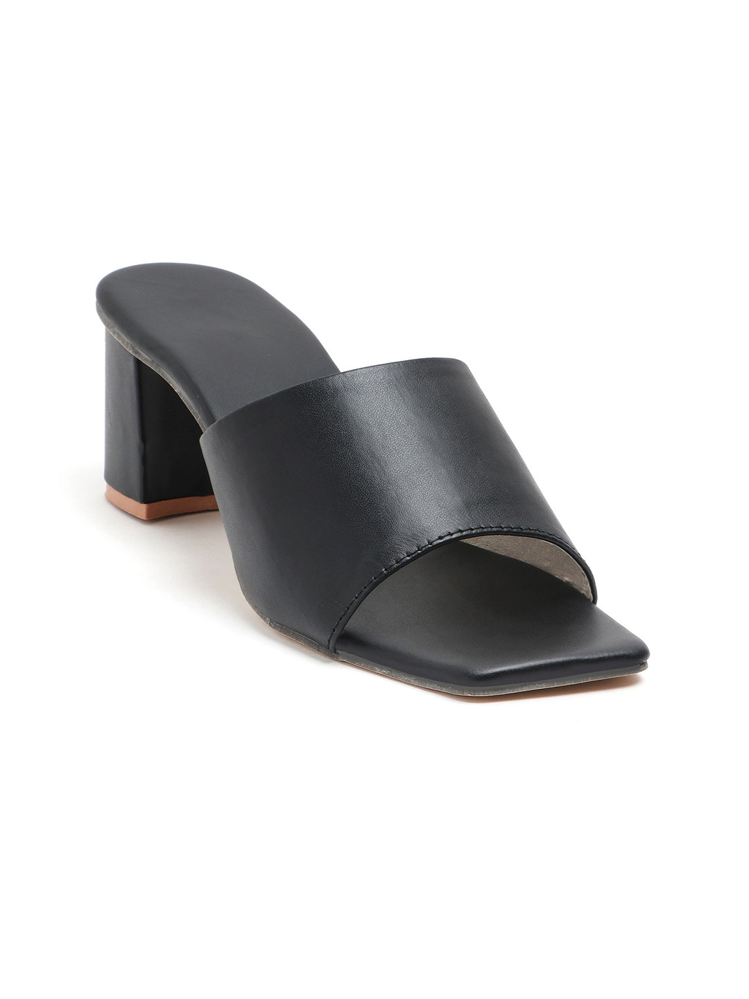 

Fashion Tails Women Open Toe Block Heel Sandal, Black