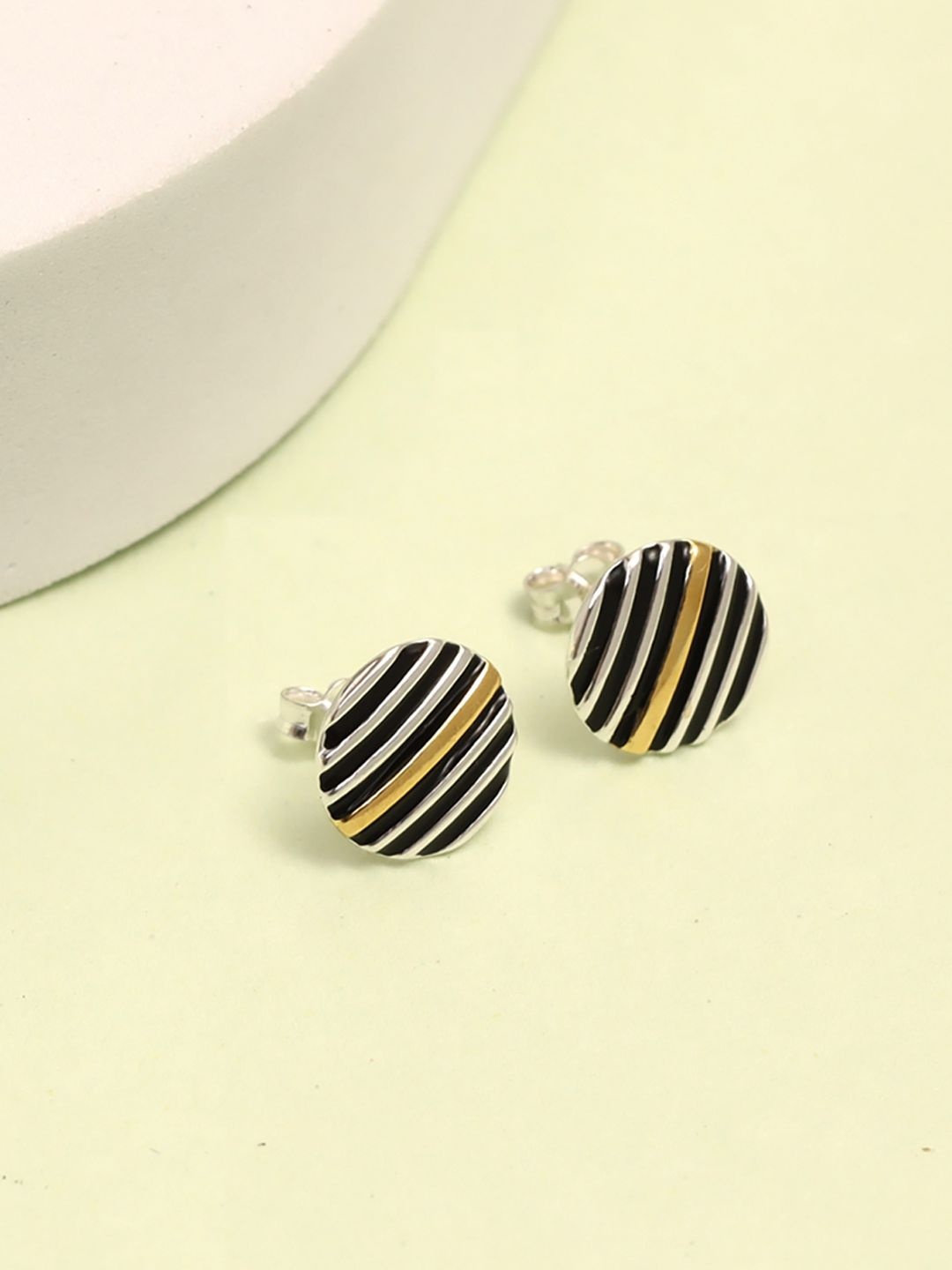 

LeCalla Contemporary Studs Earrings, Multi