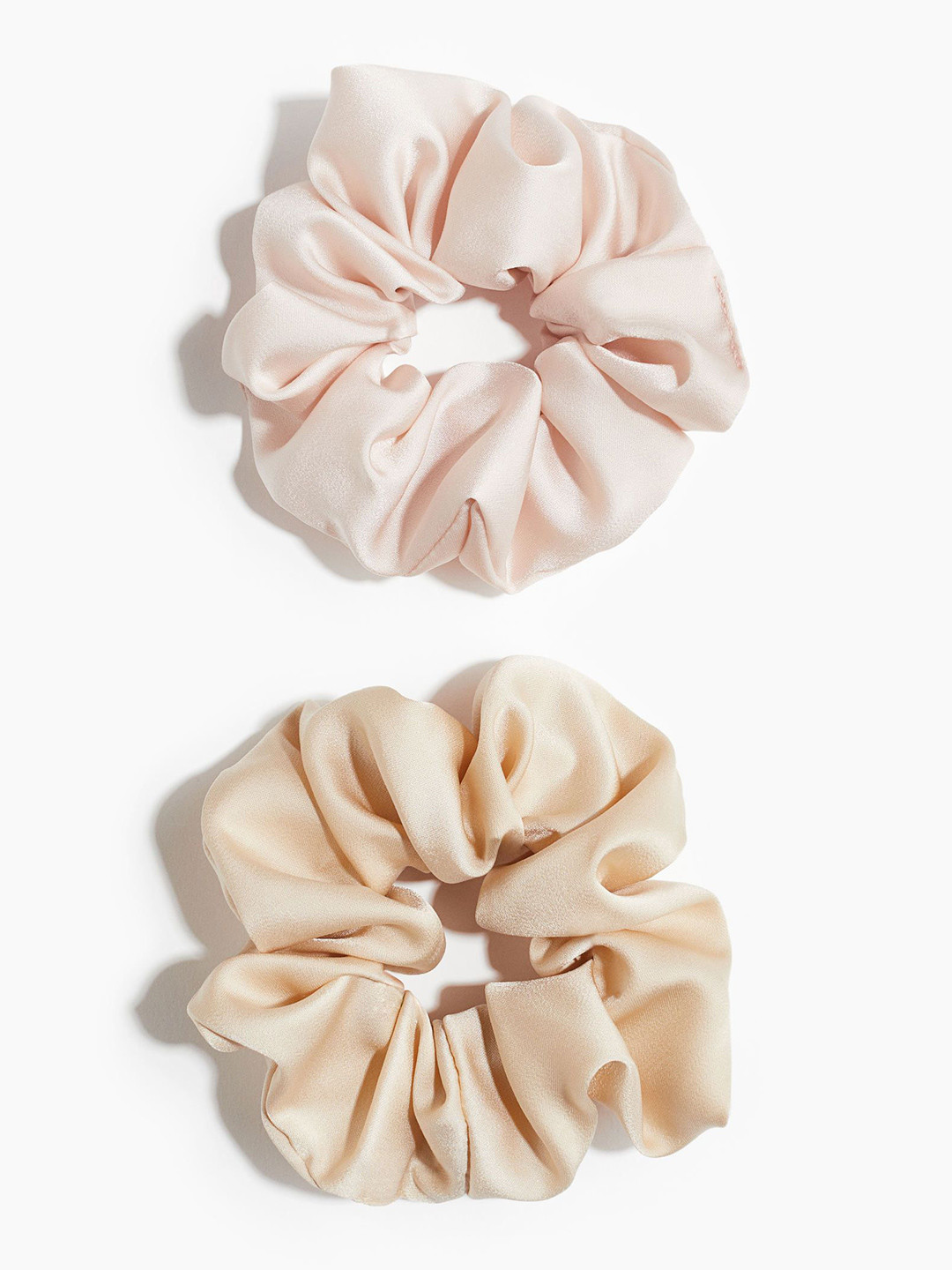 

H&M 2-Pack Scrunchies, Pink