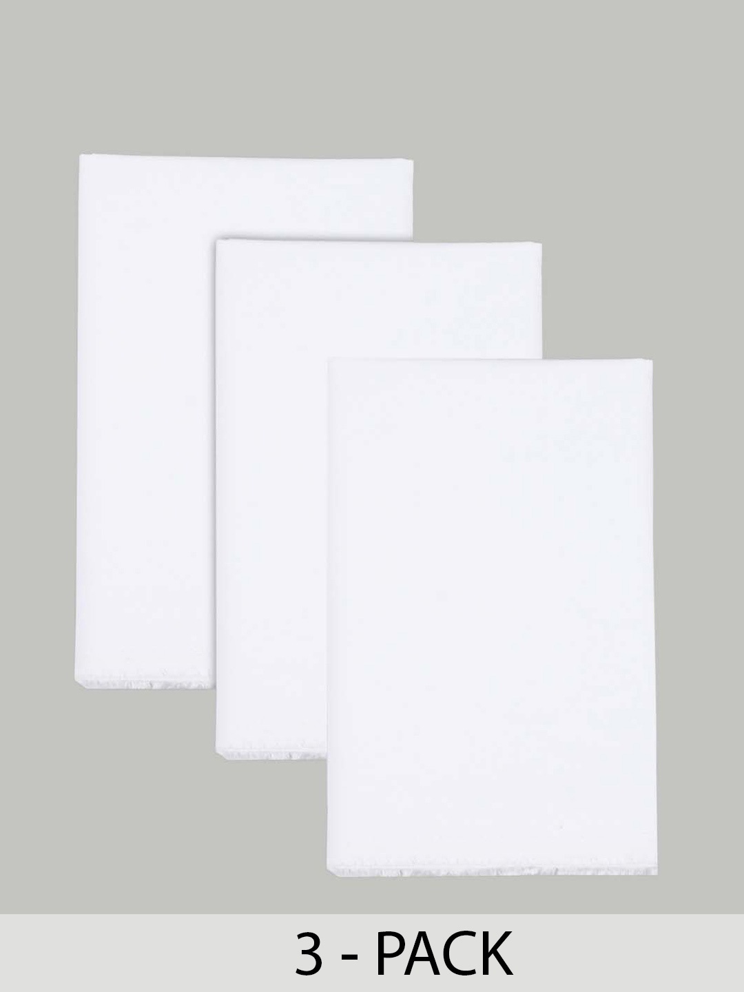 

Ramraj Men Pack Of 3 Solid Cotton Shirt Clothing Fabric, White