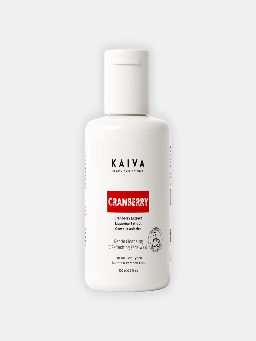 

KAIVA Cranberry Age Defying Face Wash With Vitamin C - 100 ml, Transparent
