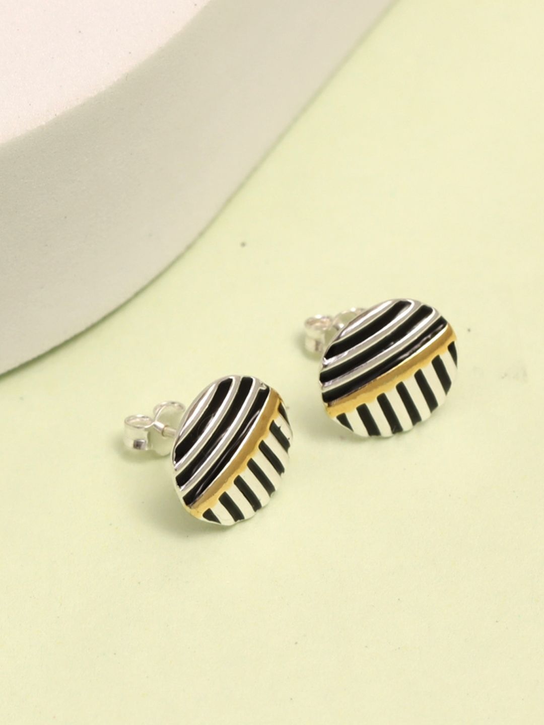 

LeCalla Contemporary Studs Earrings, Multi