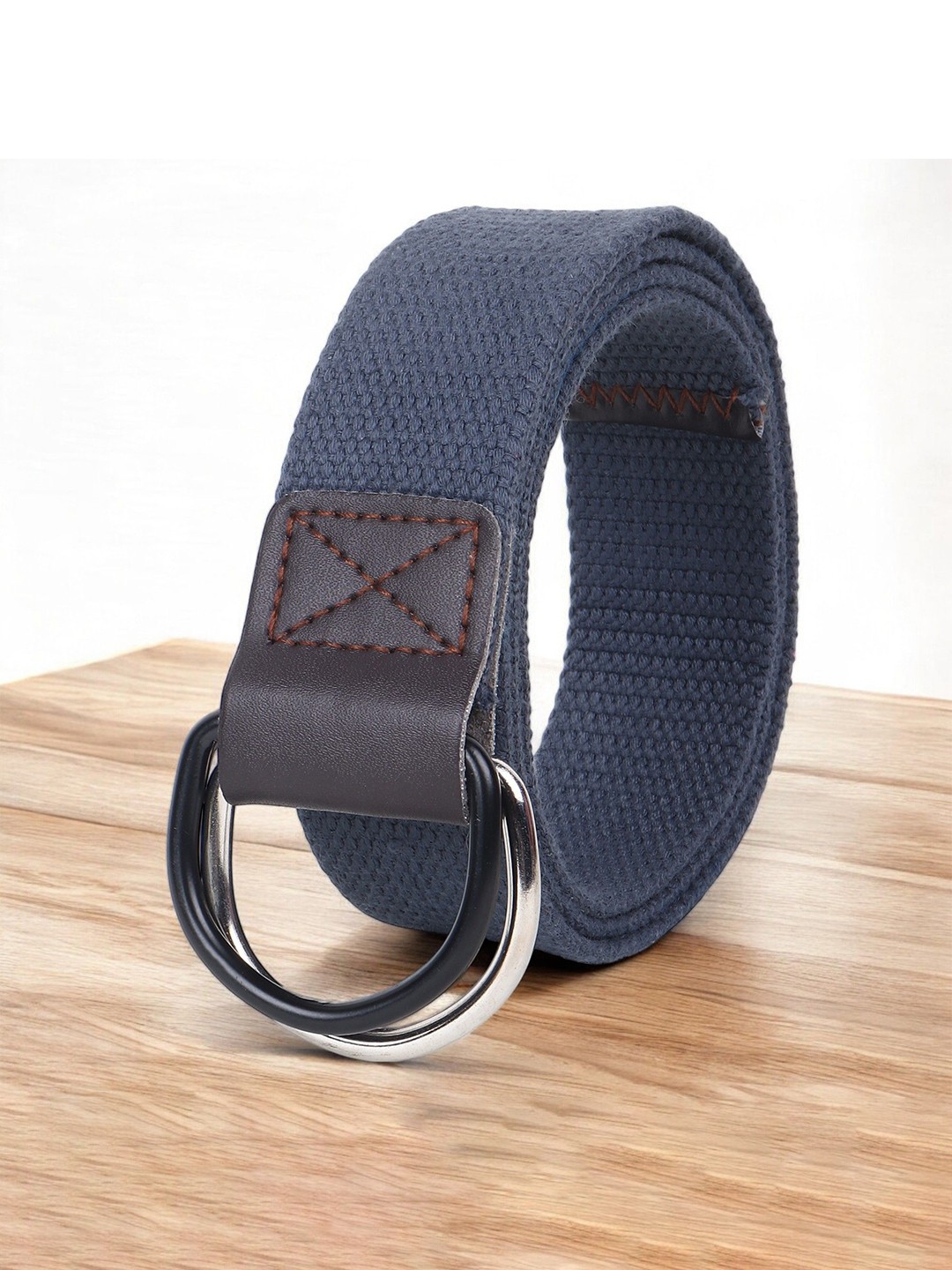 

Metronaut Men Textured Belt, Grey