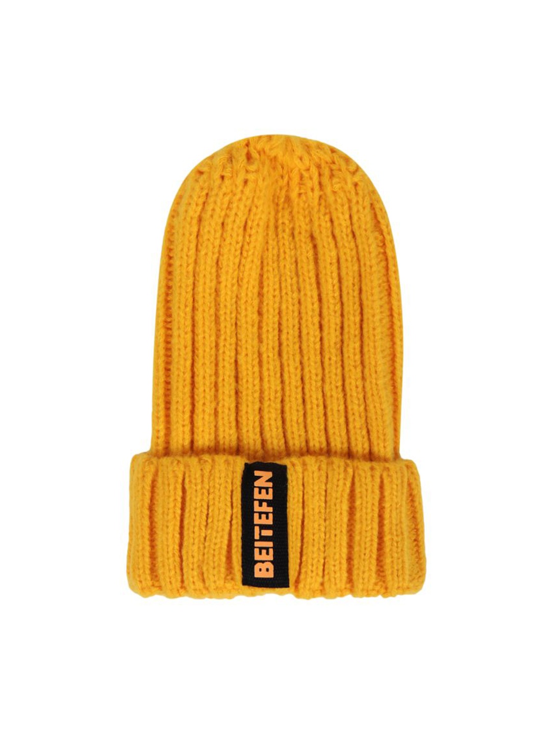 

TIPY TIPY TAP Unisex Kids Woollen Beanie, Yellow