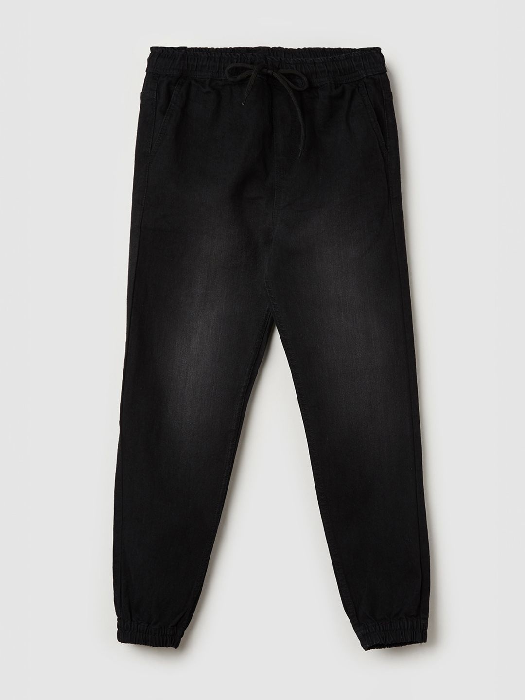 

max Boys Low Distress Jeans, Black