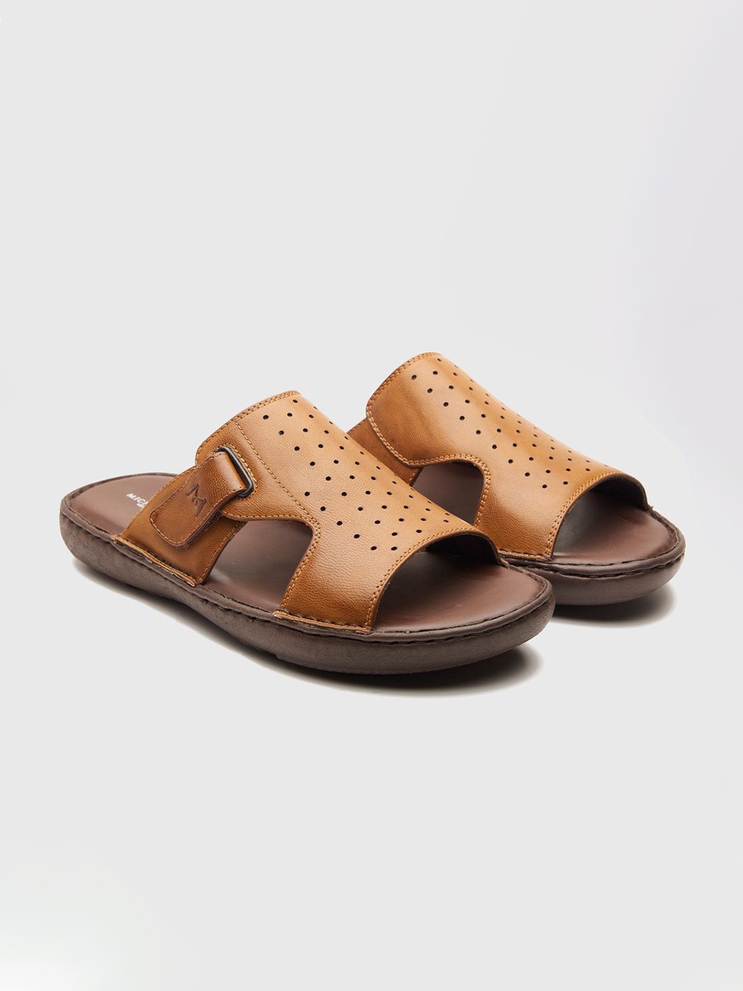 

MICHAEL ANGELO Men Comfort Sandals, Tan