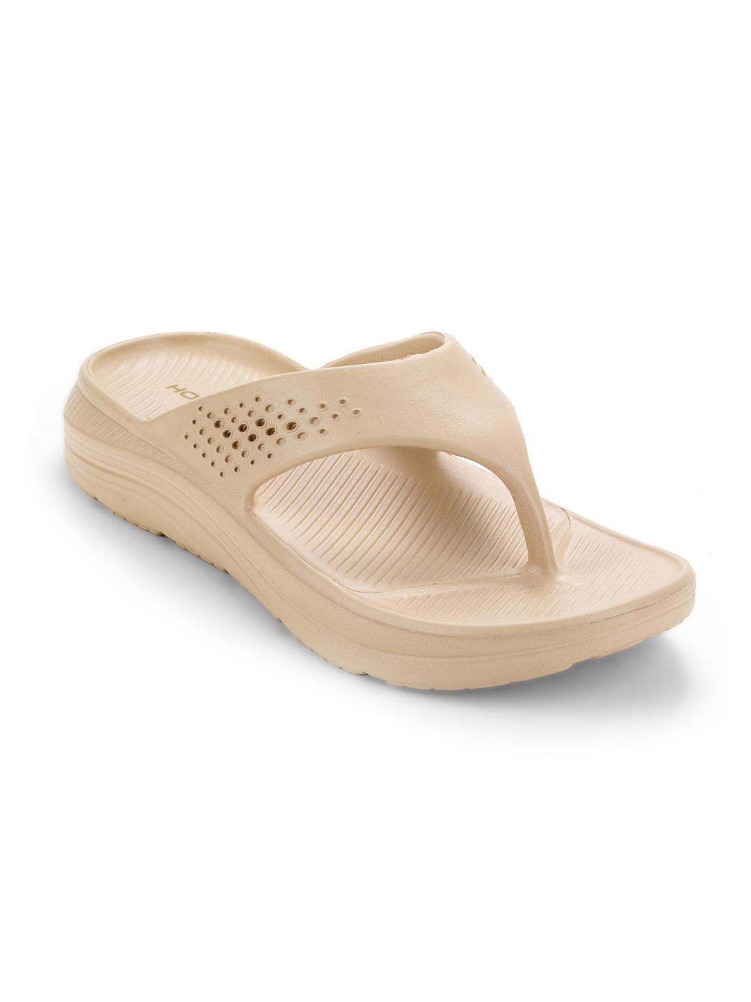 

Hoppa Men Thong Flip-Flops, Beige