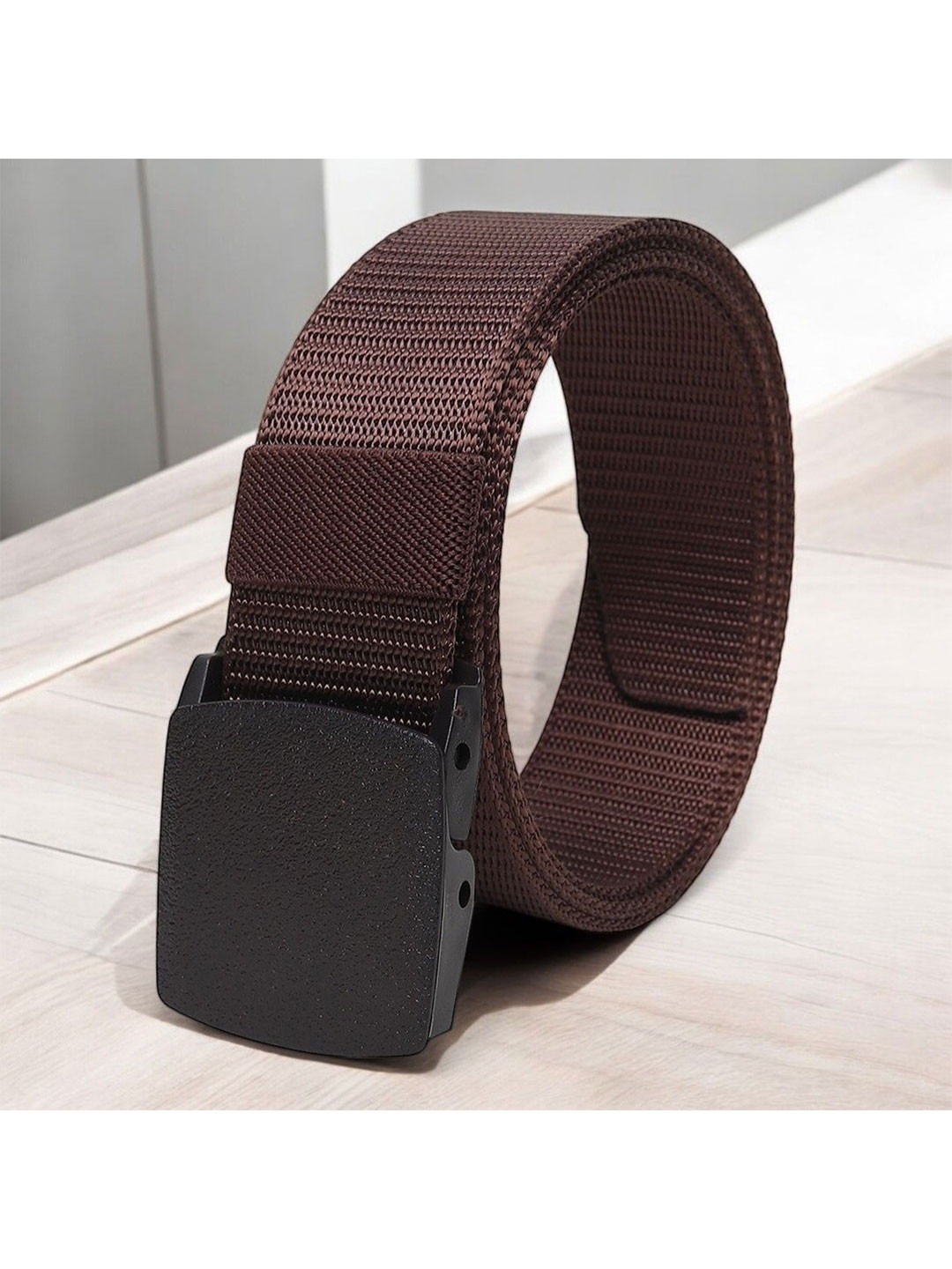 

Metronaut Men Textured Belt, Brown