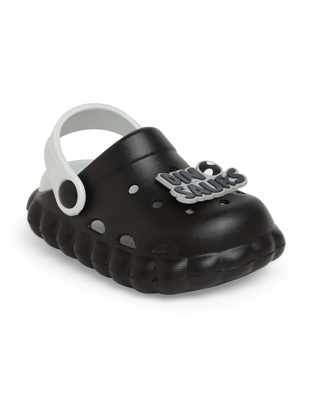 

CHiU Kids Dinsaurs Clogs, Black