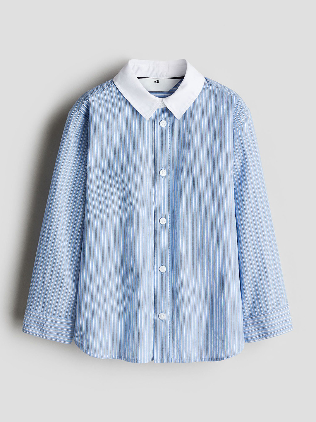

H&M Cotton Shirt, Blue
