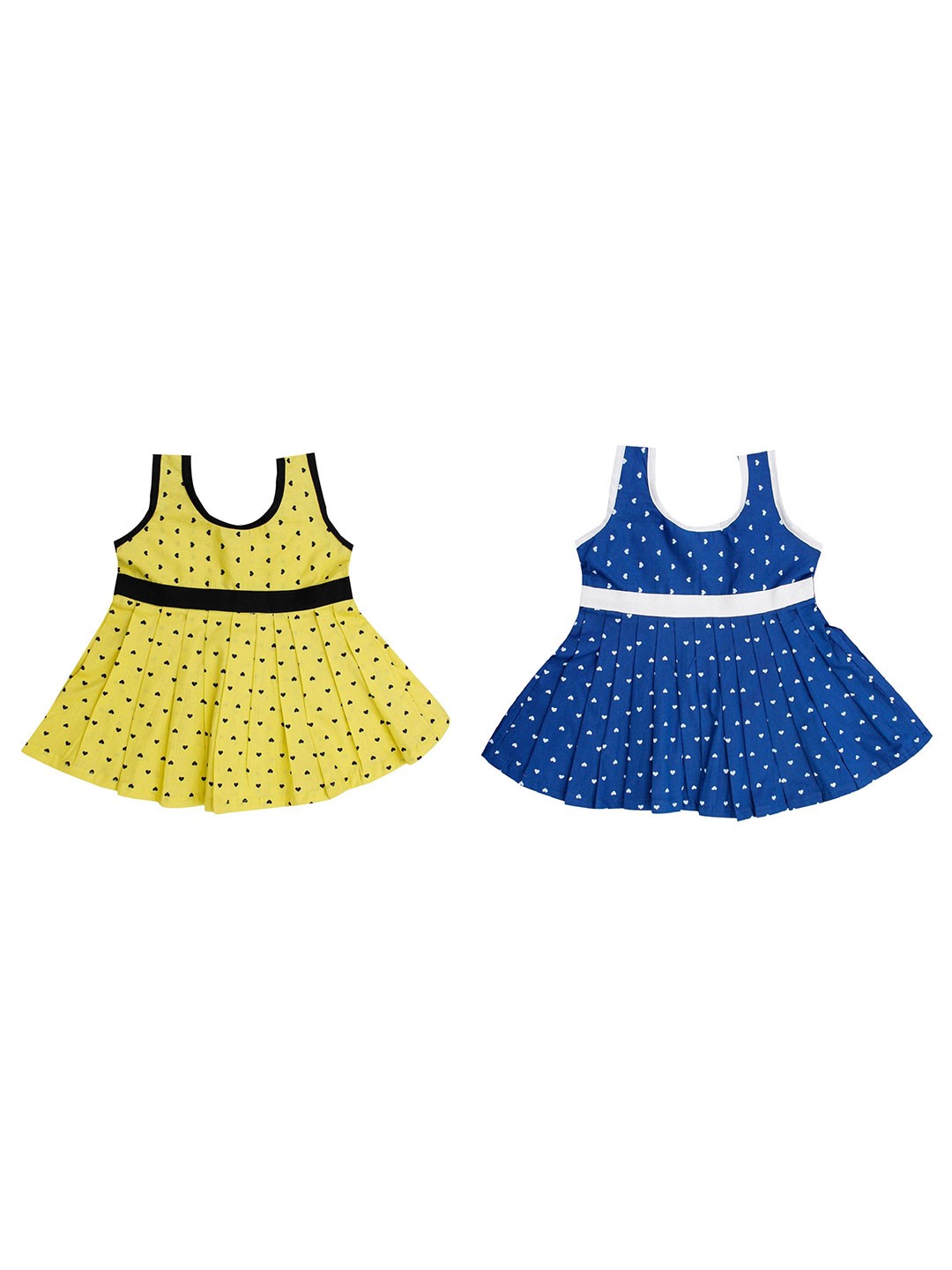 

The Creators Girls Pack of 2 Fit- Flare Dress, Yellow