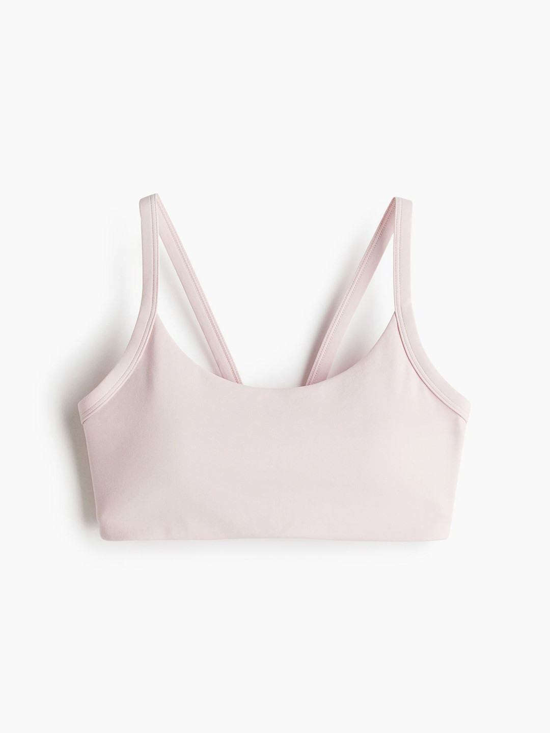 

H&M Medium Support Sports Bra In SoftMove, Pink