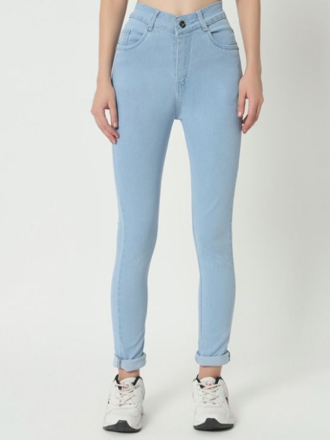 

Sipsew Women Jean Slim Fit High-Rise Stretchable Jeans, Blue