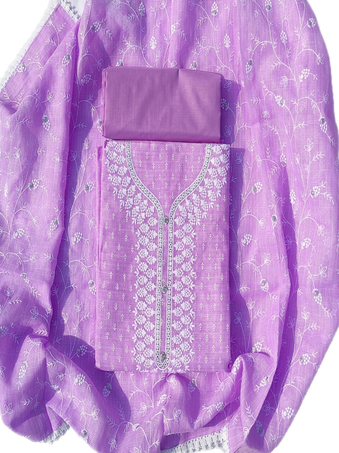 

GC 80 BY GAURI COLLECTION Unstitched Dress Material, Purple