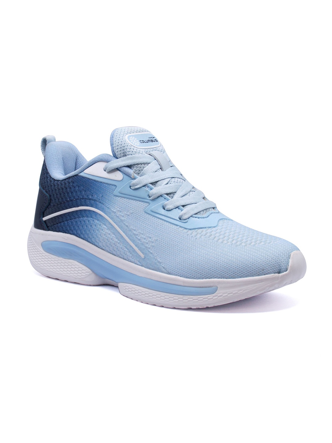 

Columbus Women Mesh Running Non-Marking Shoes, Blue