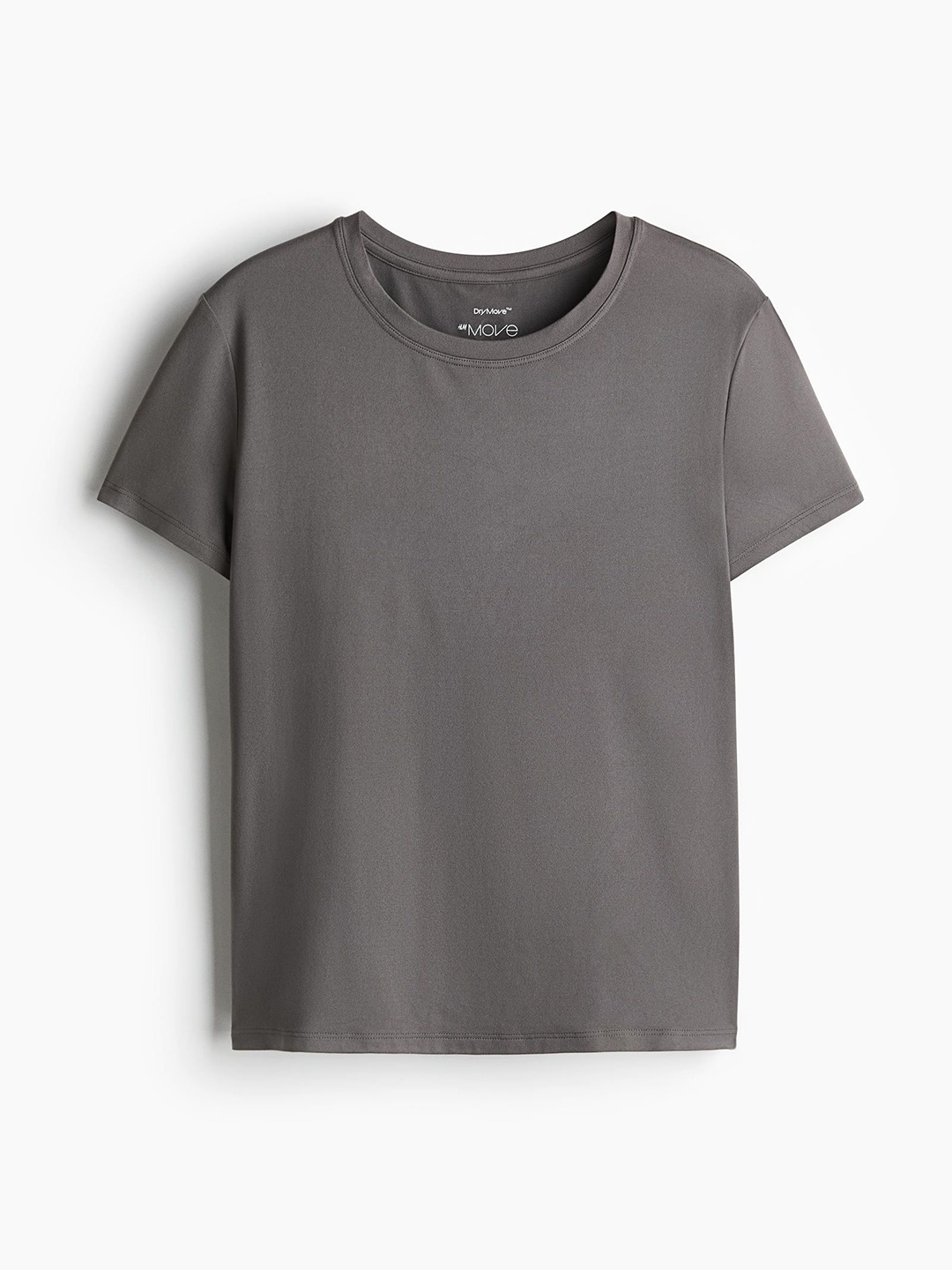 

H&M Sports Top In DryMove, Grey