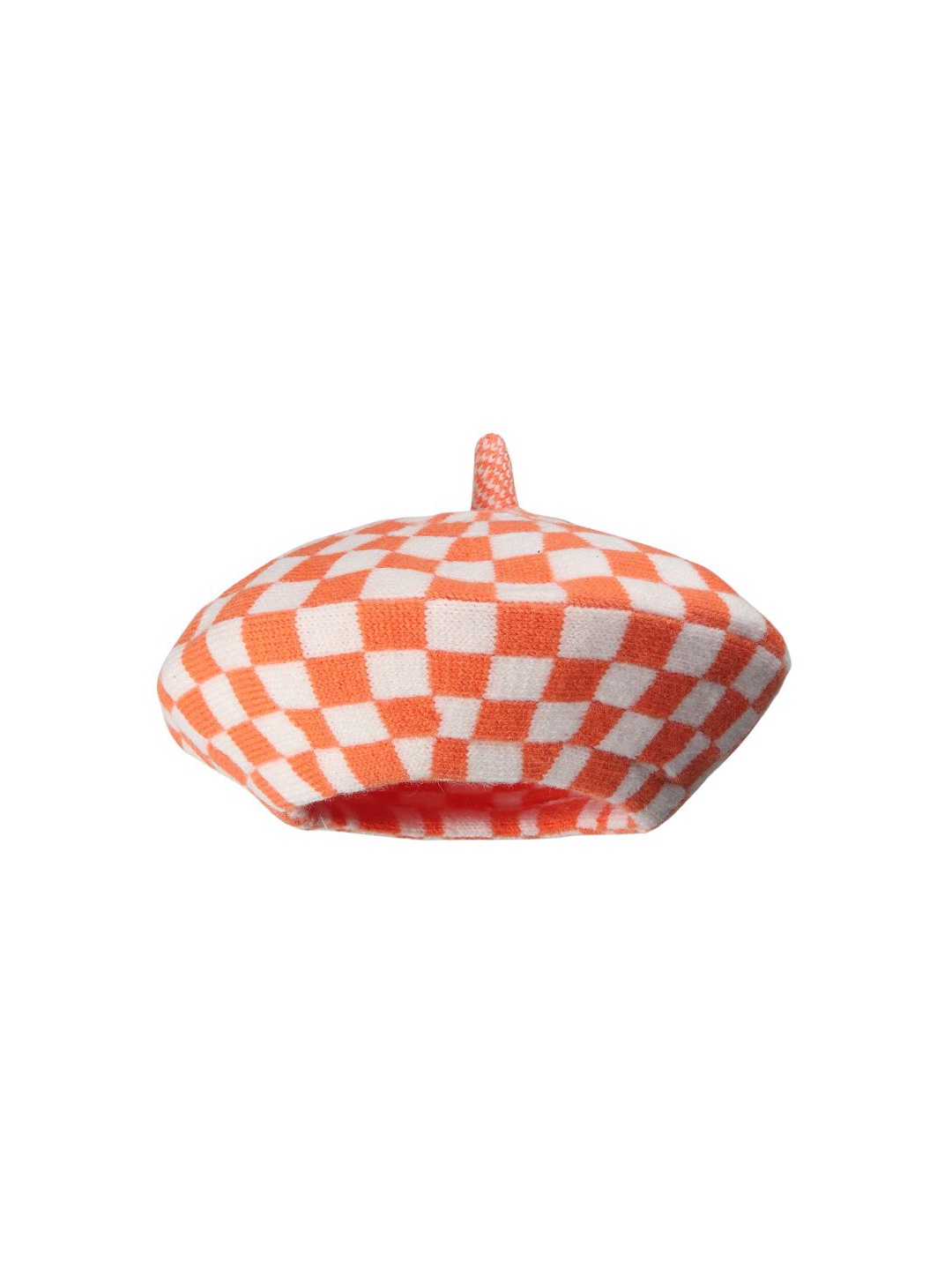 

TIPY TIPY TAP Kids Printed Woollen Beanie, Orange